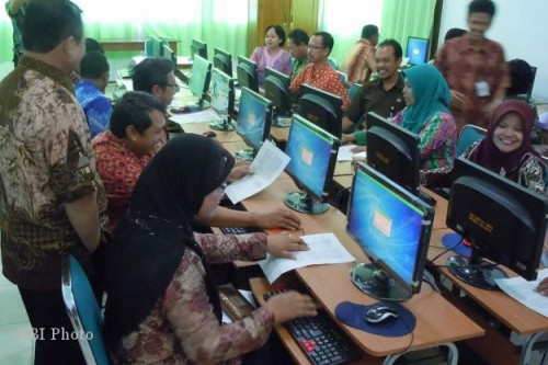 UPT TK/SD Kecamatan Medan Belawan: Uji Kompetensi Guru 