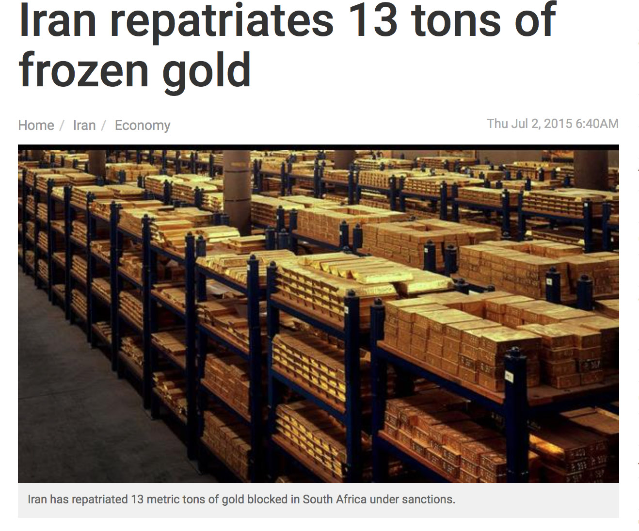 In Search of Slumach So that is what frozen gold looks like!