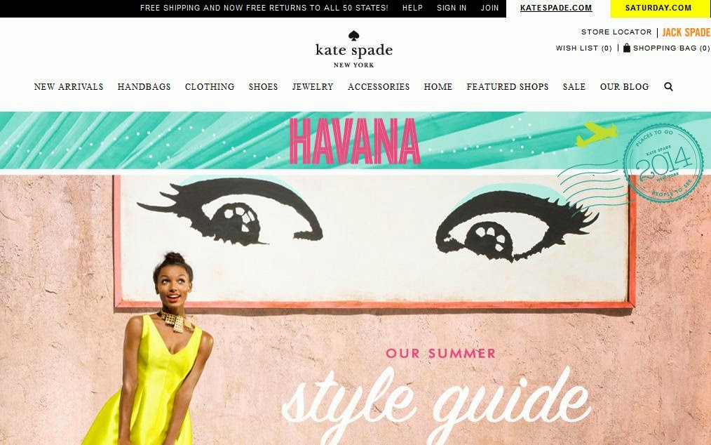 Nhi's Blog The Kate Spade site