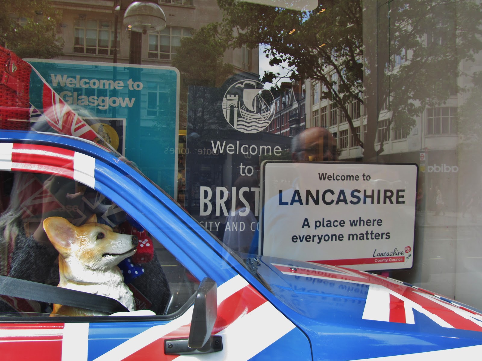 My Soul Is Raining Clothes Selfridges' Patriotic Jubilee Window