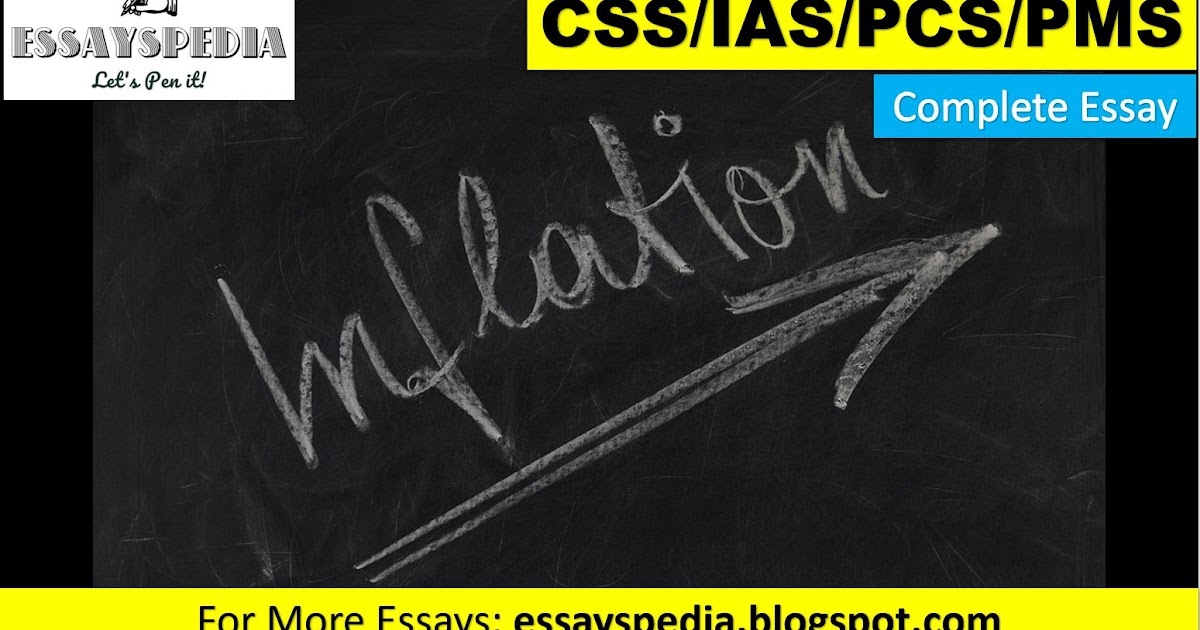 Inflation essay conclusion picture