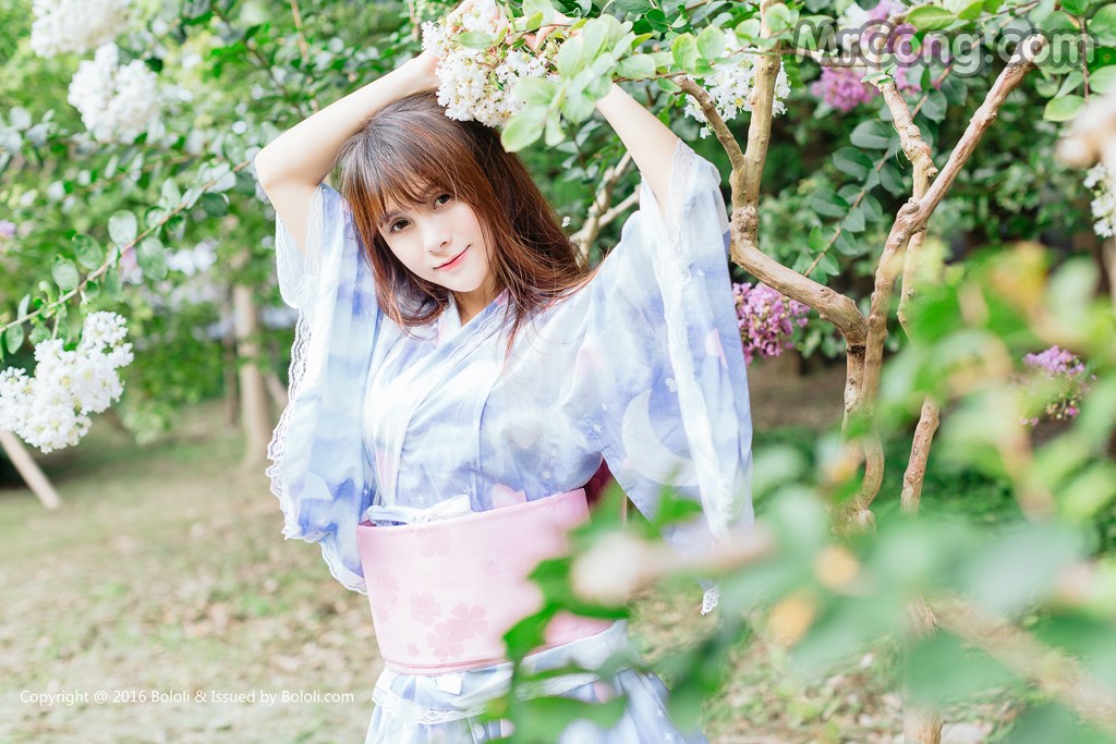 Kimoe Vol. 007: Model Xia Mei Jiang (夏 美 酱) (60 photos) photo 1-6