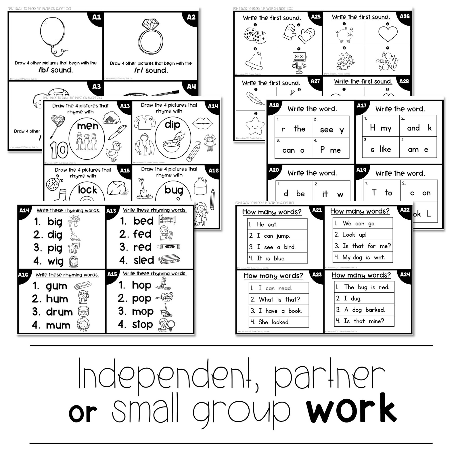 Reading Kits | Mrs. Jones's Kindergarten | Bloglovin’