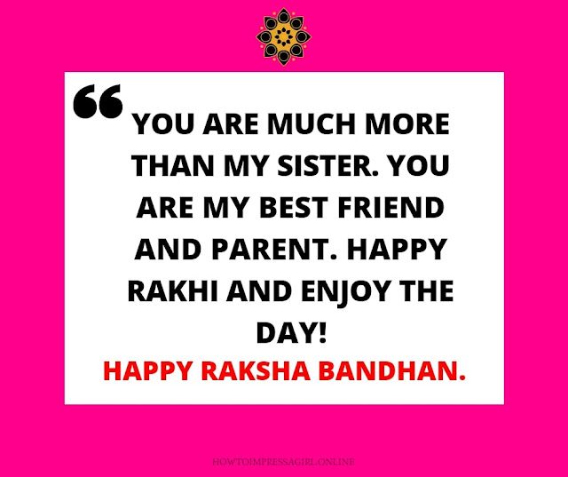 Raksha Bandhan Quotes for Sister