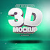 3D text logo mock-up - موك اب تحويل النصوص الى التري دي