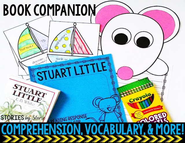 Are you getting ready to read Stuart Little? Here are a handful of activities you can pair with this book, including a fun mouse craft!