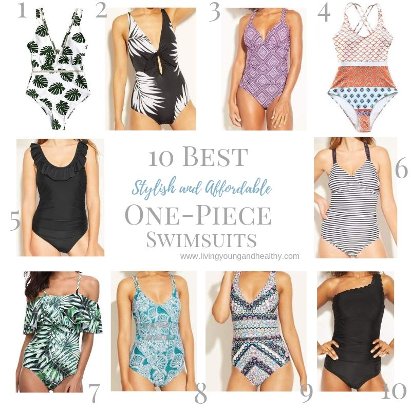 best affordable one piece swimsuits