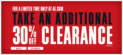 Mom For A Deal: American Eagle~ Additional 30% Off Clearance + 2.5% ...