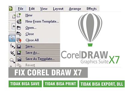Cara Memperbaiki Corel Draw X7 Yang Tidak Bisa Save Pakiqin Com