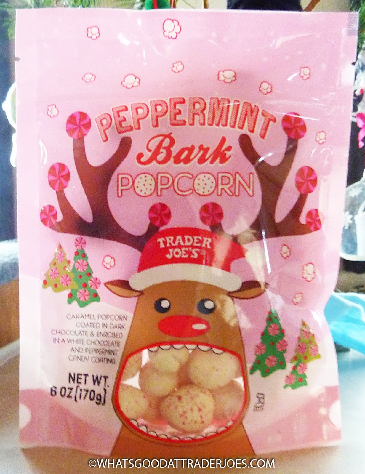 What's Good at Trader Joe's? Trader Joe's Peppermint Bark Popcorn