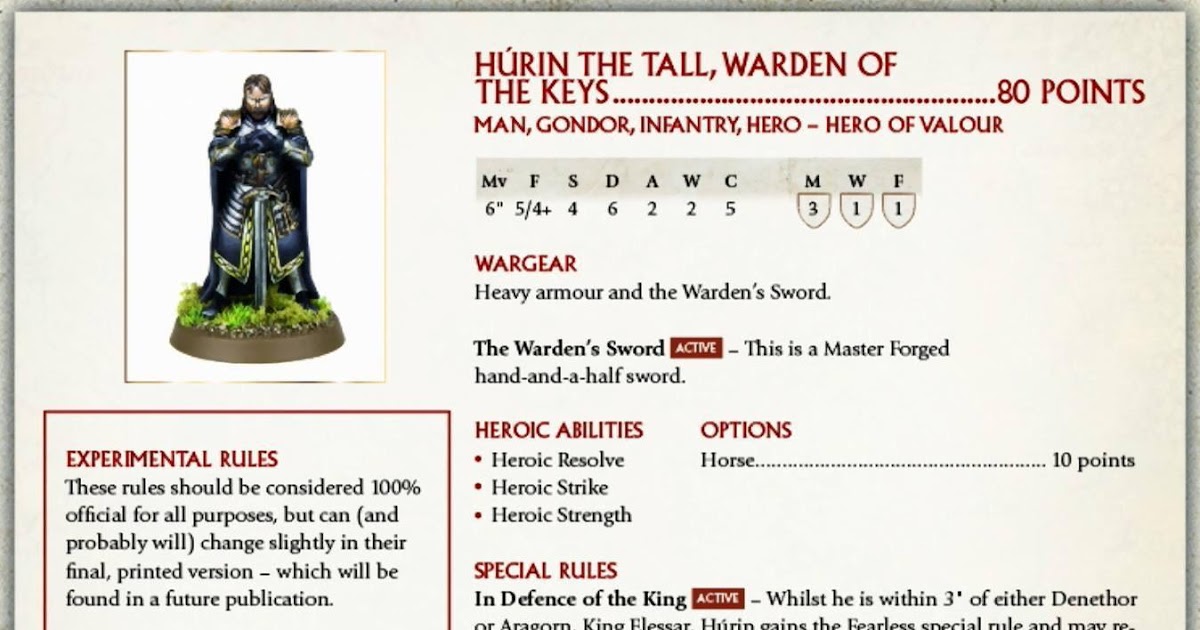 Middle Earth Strategy Battle Game