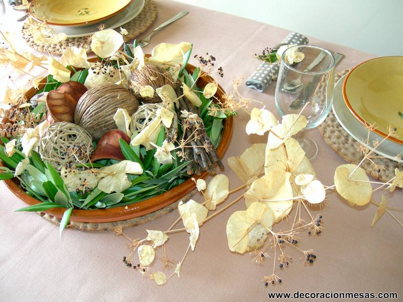 Decoracion de mesas: septiembre 2013