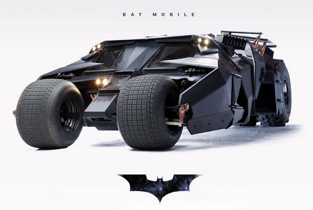 The Batmobile of Batman Begins and The Dark Knight - Specs & Pictures