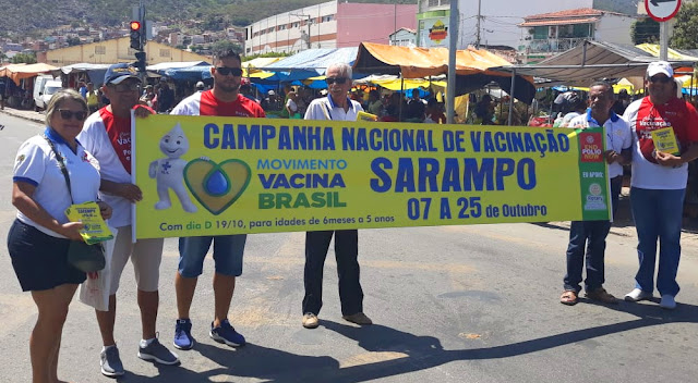 Rotary Club promove campanha de vacinação no trânsito de Jacobina