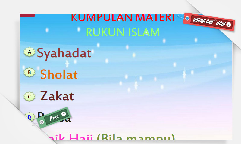 Download Contoh Materi Pesantren Kilat Tentang Aqidah