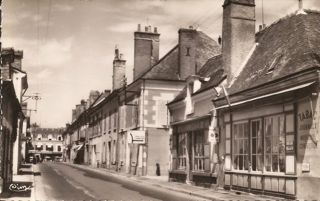 Rue Nationale à Cour-Cheverny