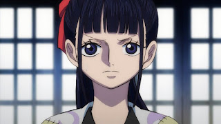 ワンピースアニメ | 菊の丞 かわいい | お菊 | KIKUNOJO | OKIKU | ONE PIECE | Hello Anime !