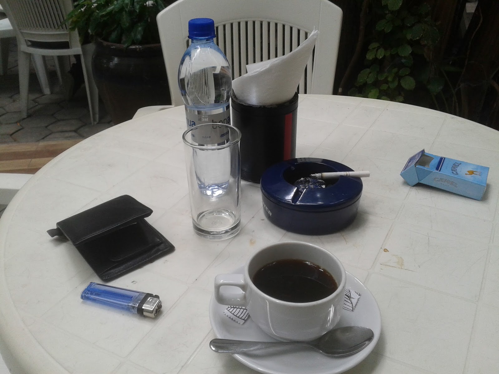 Naheez Thawfeeg's Blog Afternoon coffee in Olive Garden