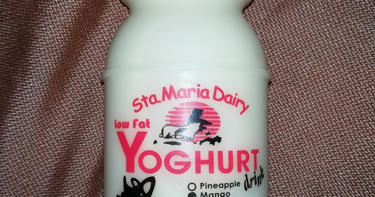 Cienanigans STA. MARIA DAIRY LOW FAT YOGHURT DRINK in MANGO