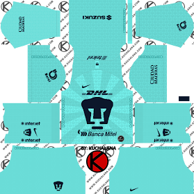 Pumas UNAM 2019/2020 Kit - Dream League Soccer Kits