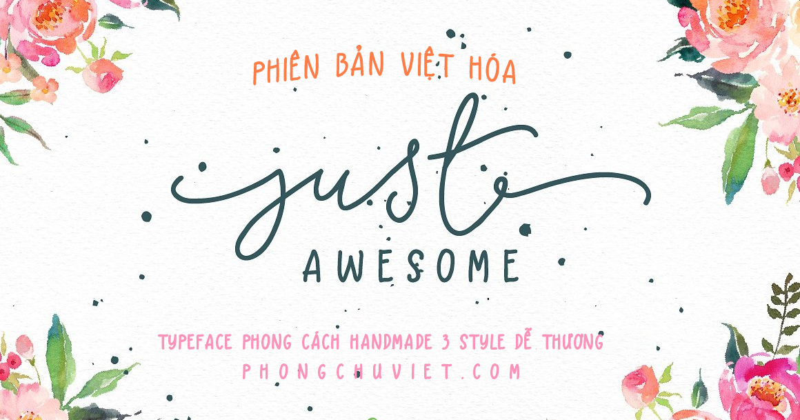 Download Viá»t Font Hand Write Fs Just Awesome Viá»t Hoa SVG Cut Files