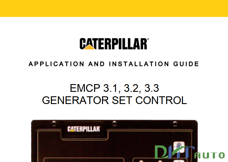 Caterpillar Application And Installation Guide Automotive Library