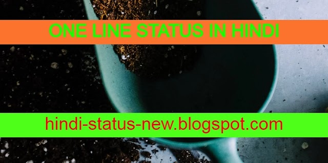 Status In Hindi One Line | 67+ स्टेटस इन हिंदी वन लाइन