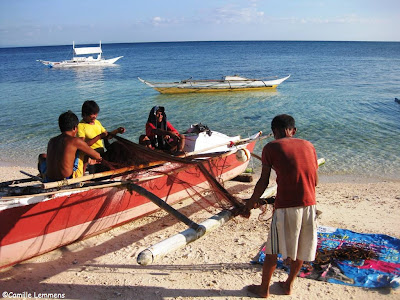 Malapascua, fishing nets