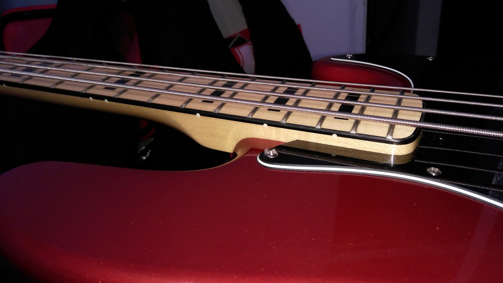 HGE Contraptions (hobby/nonbusiness) Squier Bass setup and some