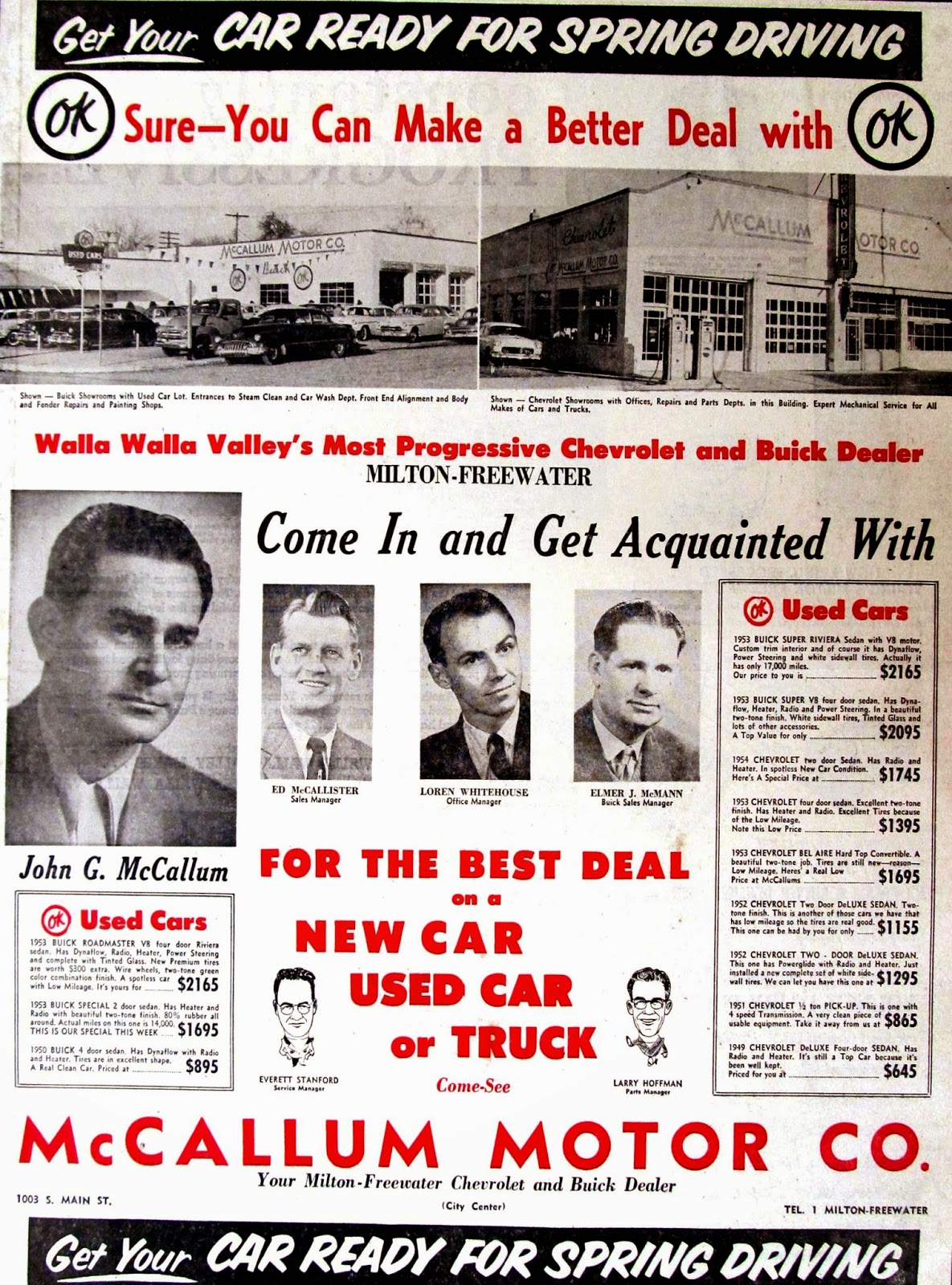 Bygone Walla Walla vintage images of the City and County (and beyond