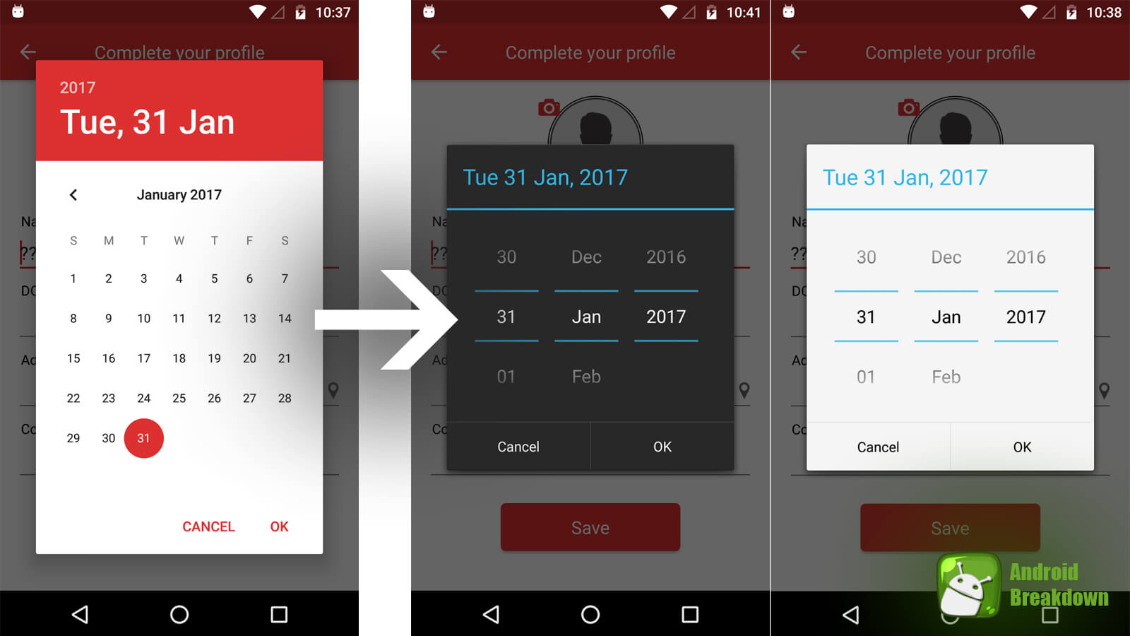 convert-date-picker-dialog-calendar-view-into-spinner-mode-android