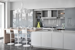 Light Grey Kitchen Cabinets - Contemporary Light-Grey-Kitchen-Cabinets-Contemporary