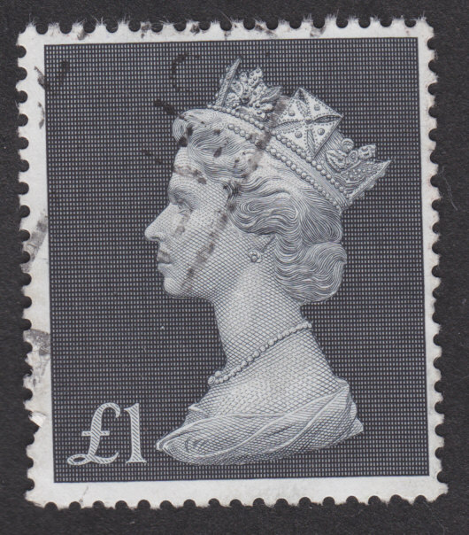 Blogart Great Britain1969High Value Queen Elizabeth Definitive