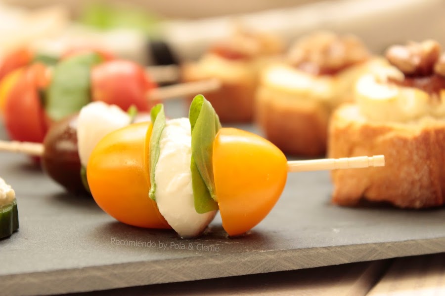 Receta de Brocheta Caprese