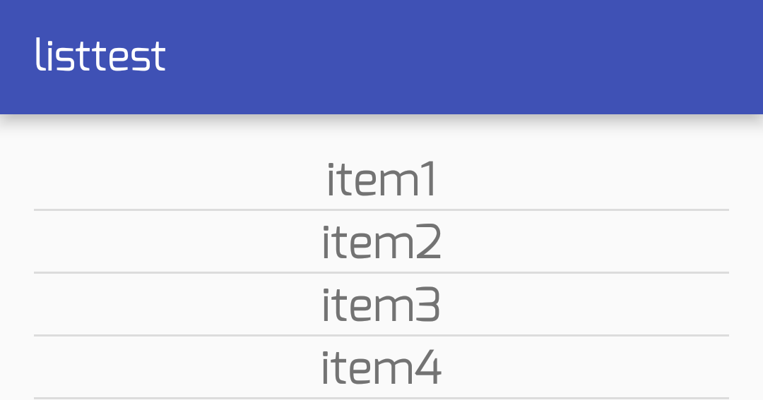 [Android]ListView & ArrayAdapter介紹與使用