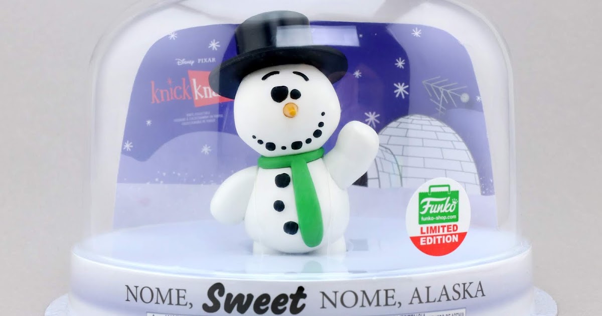 Dan the Pixar Fan Knick Knack Funko Shop Exclusive Snowman Vinyl Figure