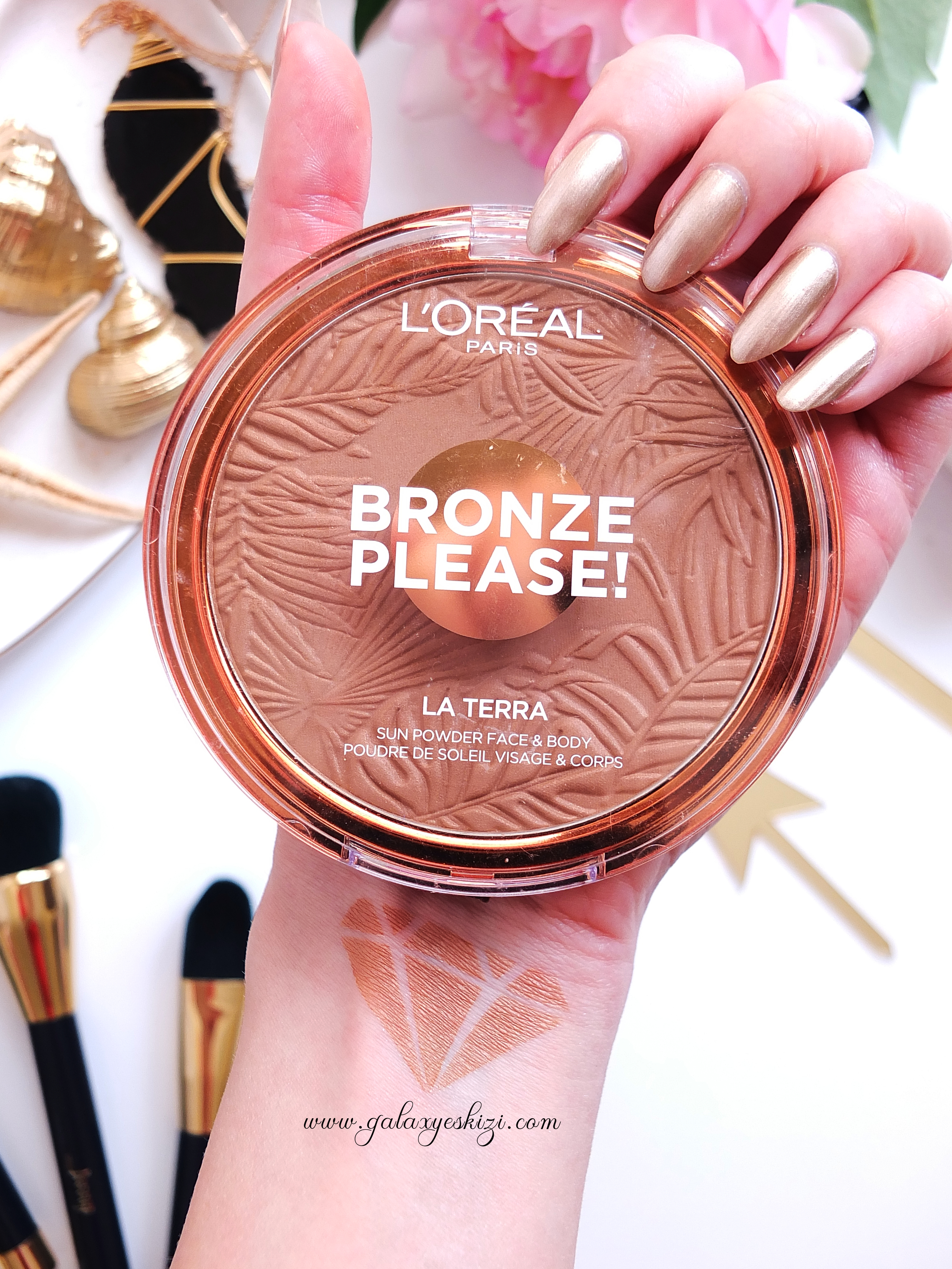 Loreal Paris Bronze Please Bronzer İncelemesi Galaxyeskizi Moda Dünyası