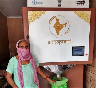 Country's first 'Grain ATM' established in Gurugram (Haryana)