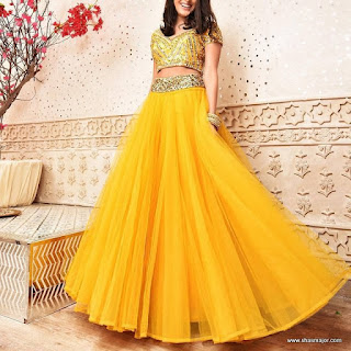 crop tops lehenga