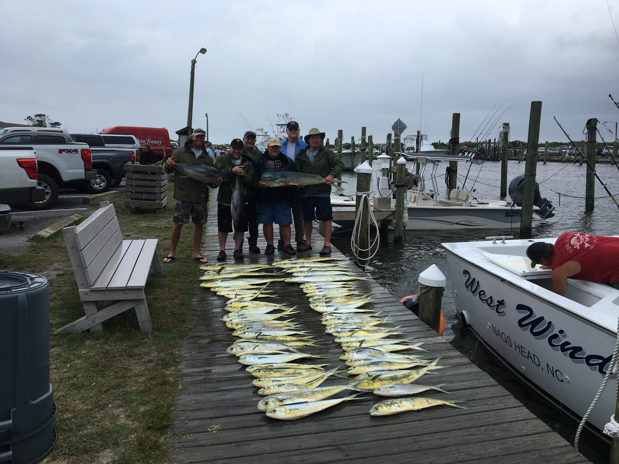 Outer Banks Fishing Charter Reeled in Yellowfin Tuna along with a