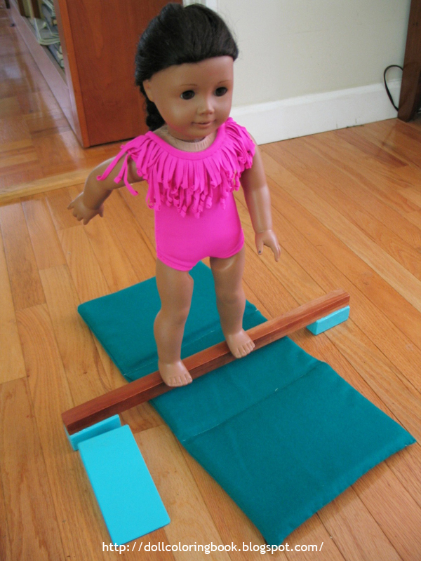 american girl gymnastics equipment