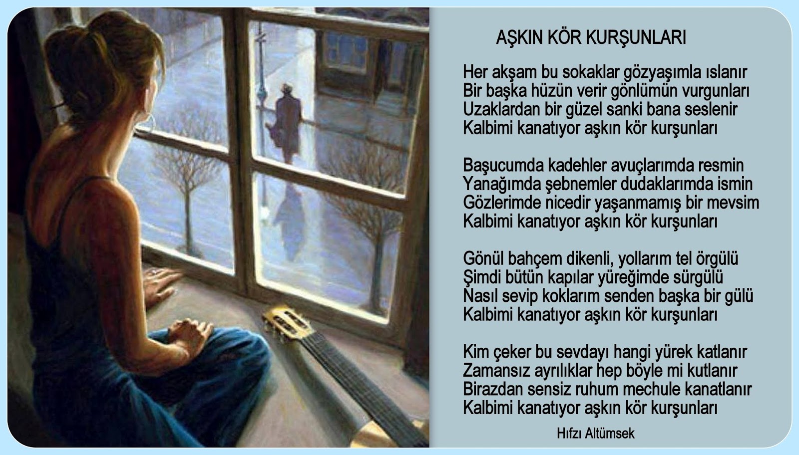 Силуэт в окне. Девушка сидит в темноте. Из окна она смотрит на меня. Из окна она смотрит на меня. Из окна она смотрит на меня.