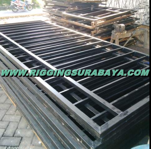 harga jual pagar besi hollow barikade