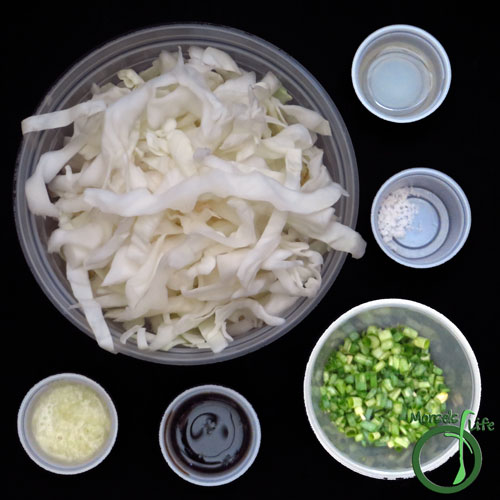 Morsels of Life - Japanese Sauerkraut Step 1 - Gather all materials. 