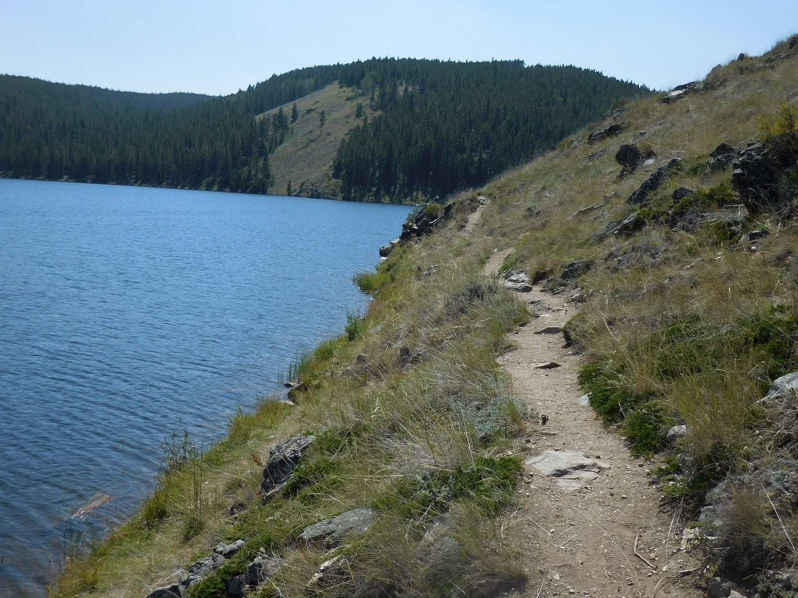 Living Our Dream Tie Hack Dam and Reservoir