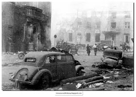 War ravaged Koenigsburg  April 1945 after  encircled Germans finally surrendered