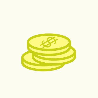 dollars on the floor