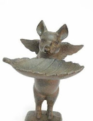 feeder wings iron cast june pigs bird pig