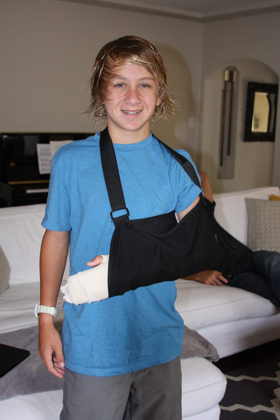 TOTALLY HESS Broken Wrist