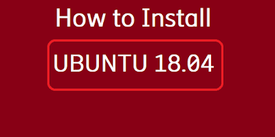 install ubuntu 18.04 